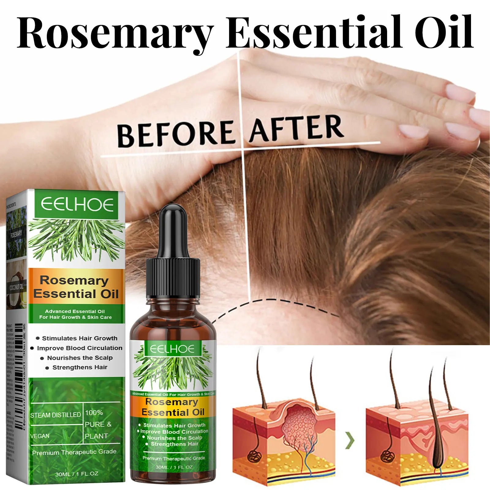 Rosemary Hair Revive Oil