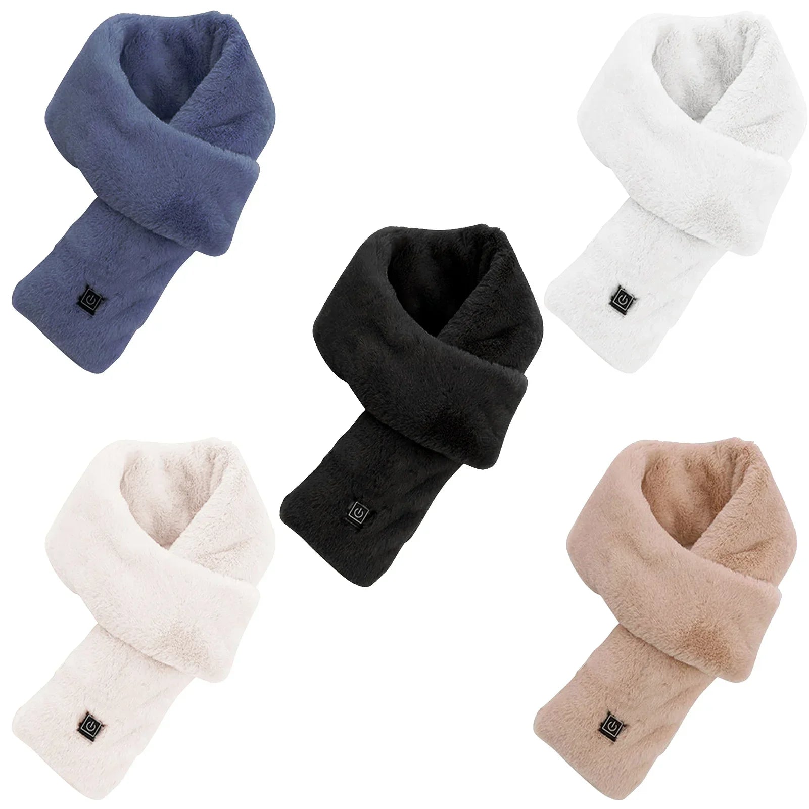 3 Gear Heating Outdoor Warm Electric Heating Scarf Heating Pads USB Heater Thermal Shawl Neck Brace Warm Bib for Women Men