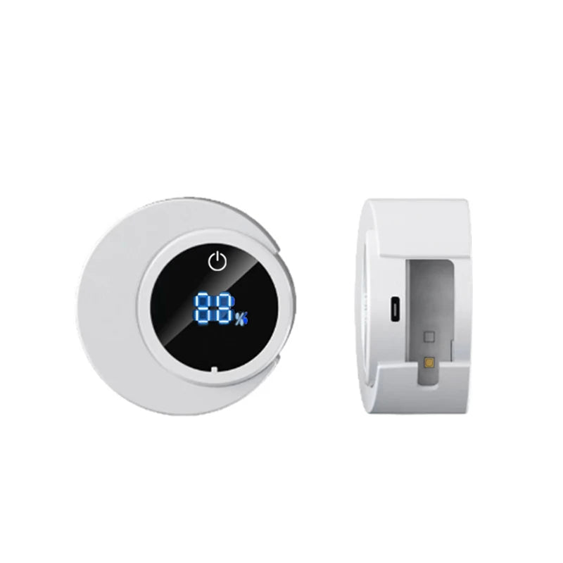 1 smart toothbrush sterilizer, wall mounted air drying toothbrush holder with 2 brush slots, bathroom accessories, home decor,