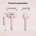 Pet Spray Hair Comb, Steam Massage Brush with Soft Round Teeth, Safe Hair Removal Comb for Dog & Cat Cleaning